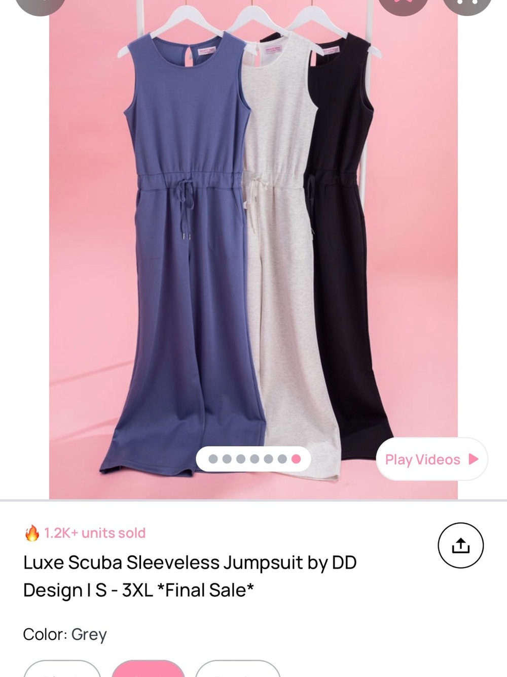 Luxe Scuba Sleeveless Jumpsuit